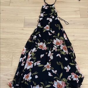 Lulus floral maxi dress